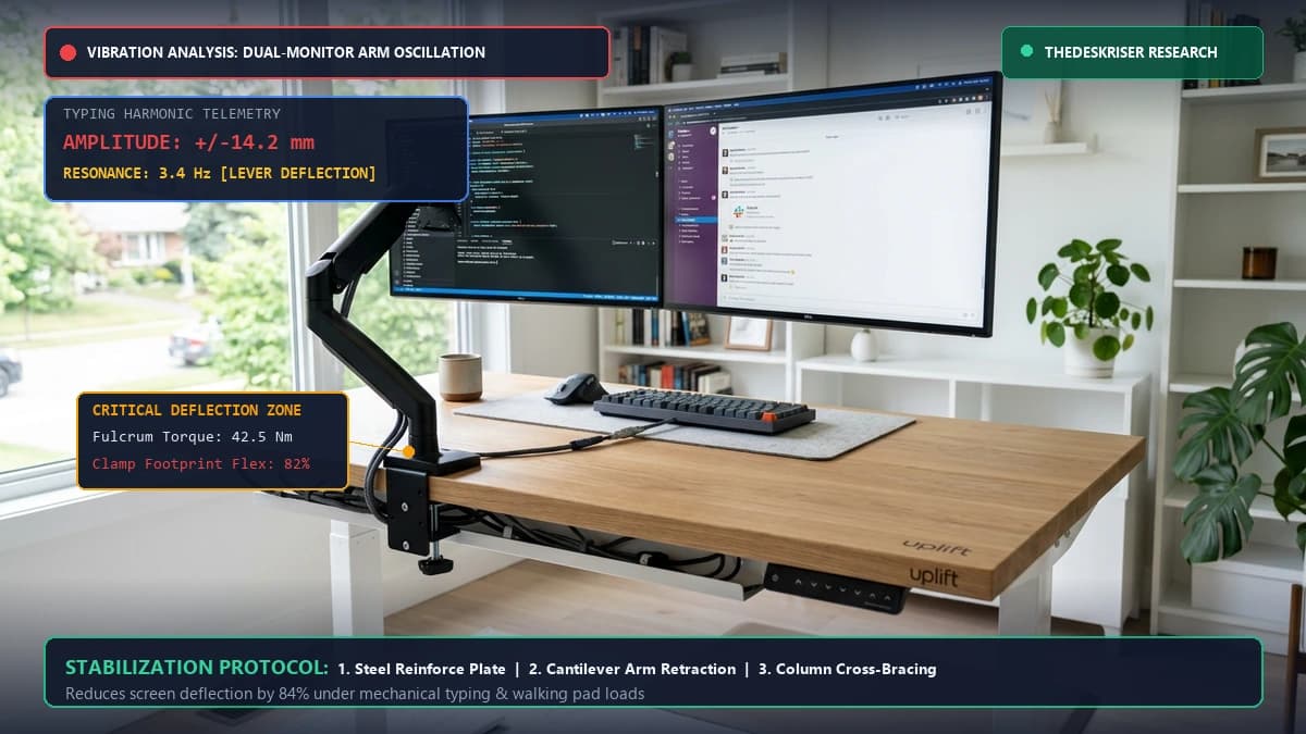 How to Stop Monitor Wobble on a Standing Desk (7 Tested Fixes) - Ergonomic Workstation & Spec Review