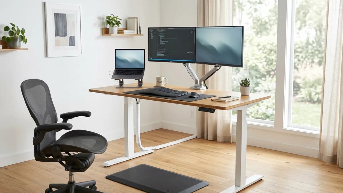Standing Desk Benefits: What the Research Actually Shows in 2026 — Ergonomic Workstation & Spec Review