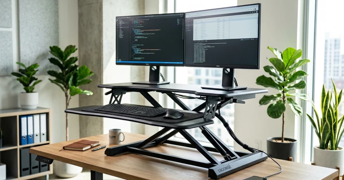 Best Desk Risers 2026: Top Standing Desk Converters Reviewed — Ergonomic Workstation & Spec Review