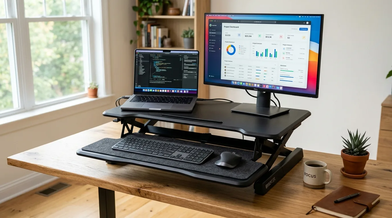 Desk Riser Classic Review: Tested Specs & Best Alternatives - Ergonomic Workstation & Spec Review