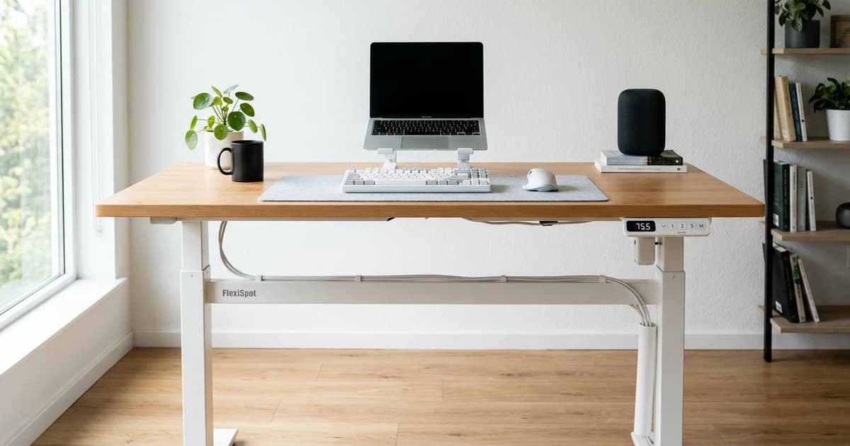 FlexiSpot E7 Review 2026: Still the Best Budget Standing Desk? — Ergonomic Workstation & Spec Review