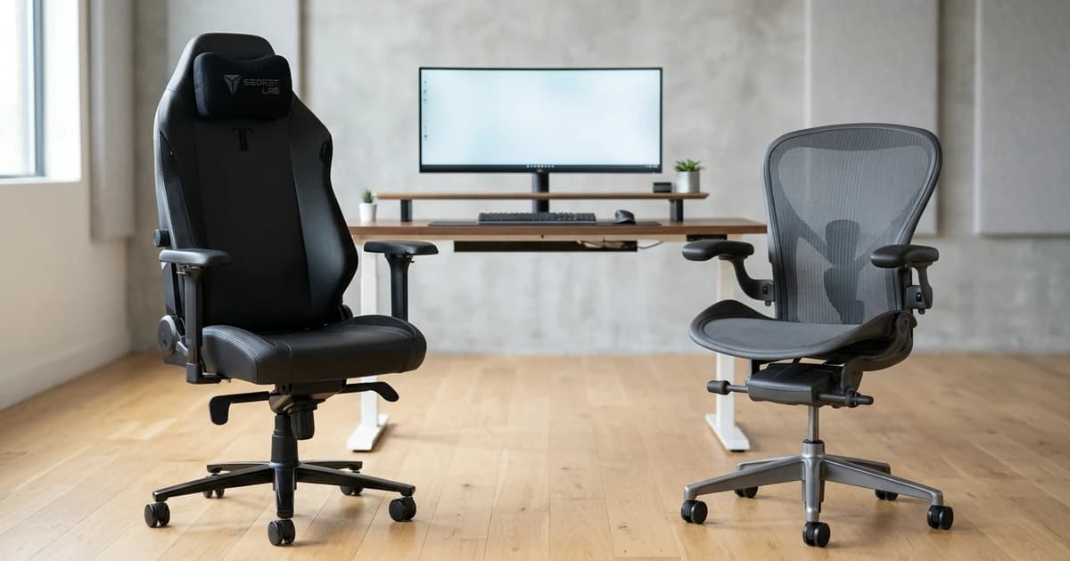 Secretlab Titan Evo vs Herman Miller Aeron (2026)
