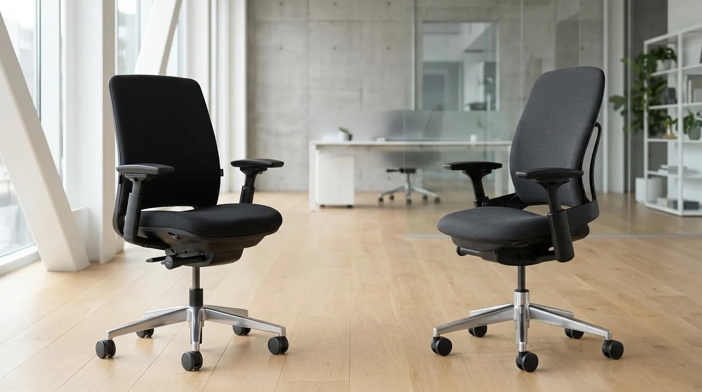 Steelcase Amia vs Leap V2: Cushion & Lumbar Tested - Ergonomic Workstation & Spec Review