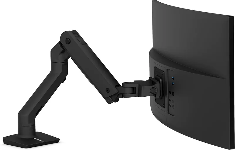 Ergotron HX heavy duty monitor arm for ultrawide and large displays