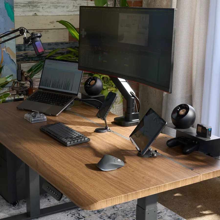 Vari Electric standing desk — best stability for video calls and heavy setups